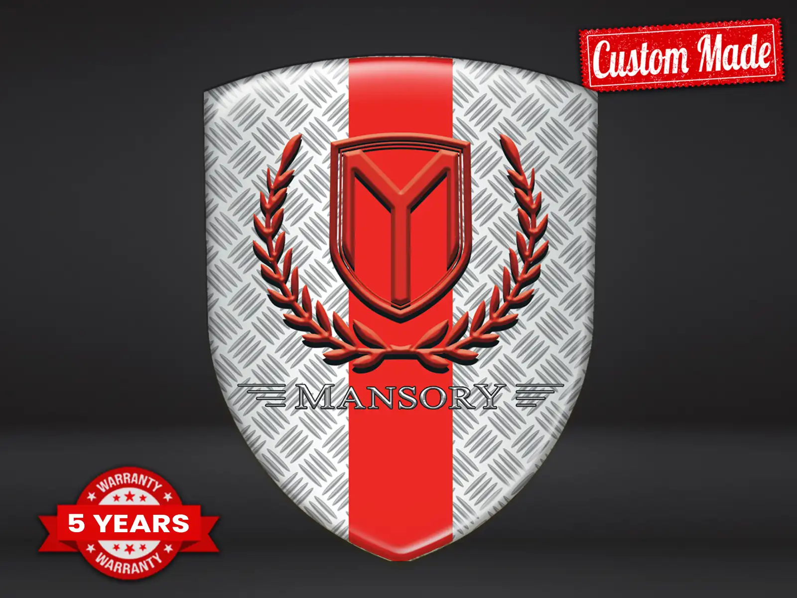 Mansory Heckscheibenaufkleber Tuning Stern Stabil Auto